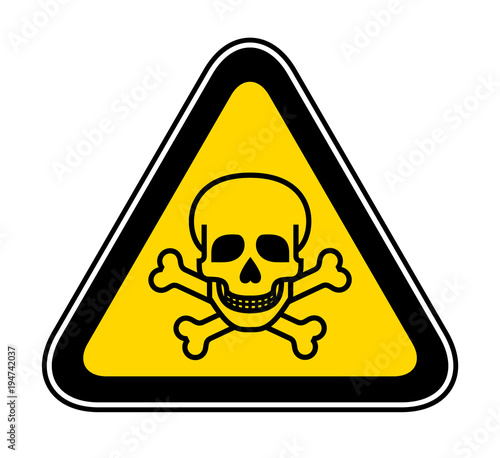 Triangular Warning Hazard Symbol