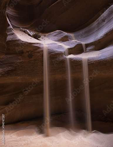 Antelope Canyon Sand Drop