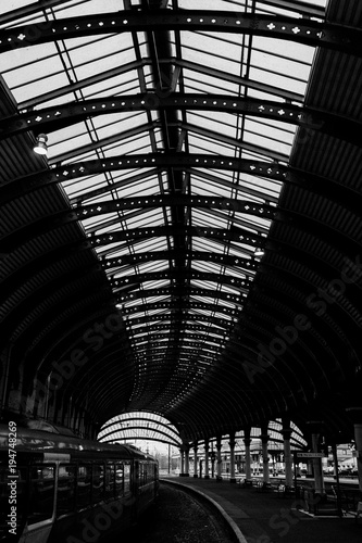 York Station platform portrait