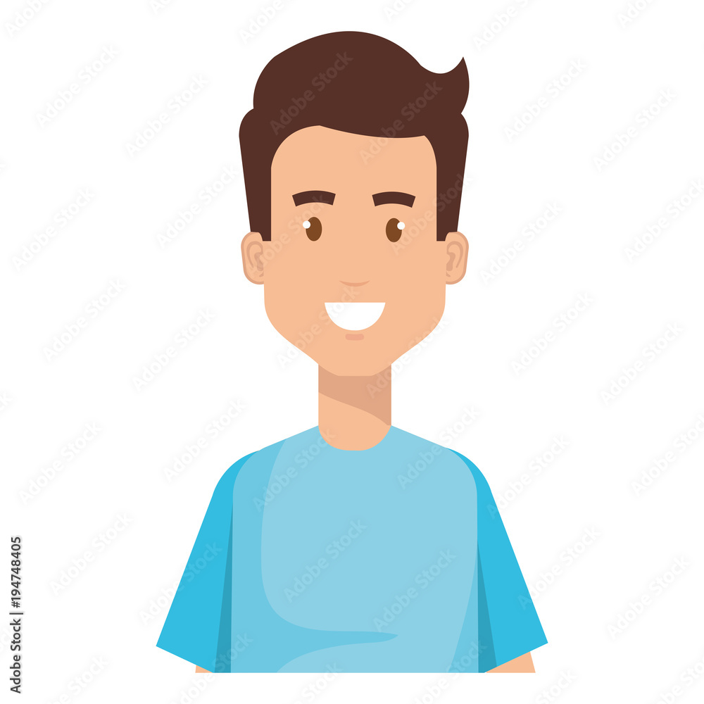 young man model avatar character vector illustration design young man model avatar character vector illustration design