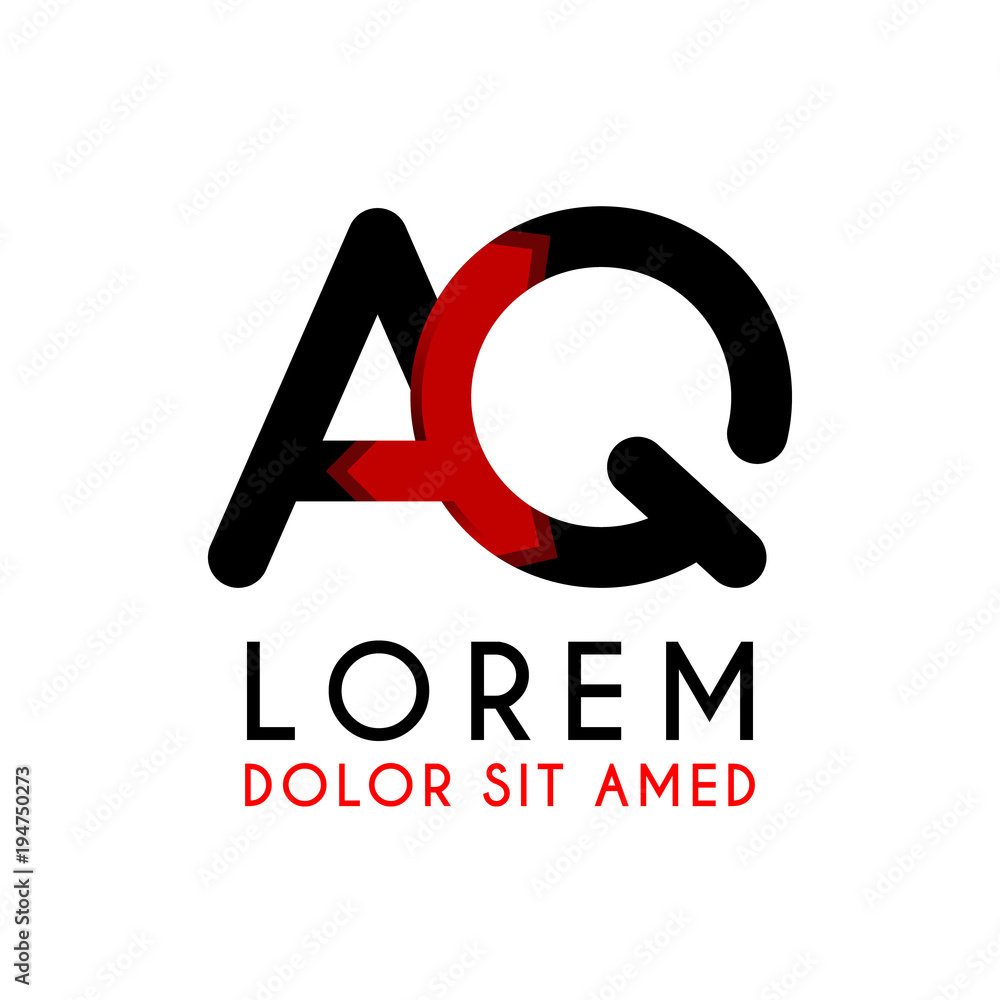 AQ Letter black logo with gradient arrow AQ Letter black logo with gradient arrow