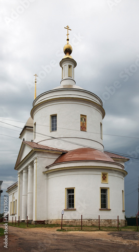 Church of Savior Transfiguration in Borovsk. Kaluga oblast. Russia