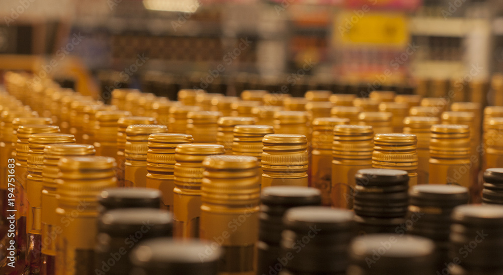 Obraz premium bottles of wine