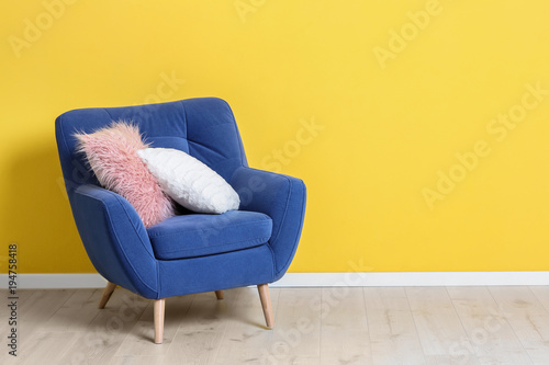 Comfortable armchair with s...