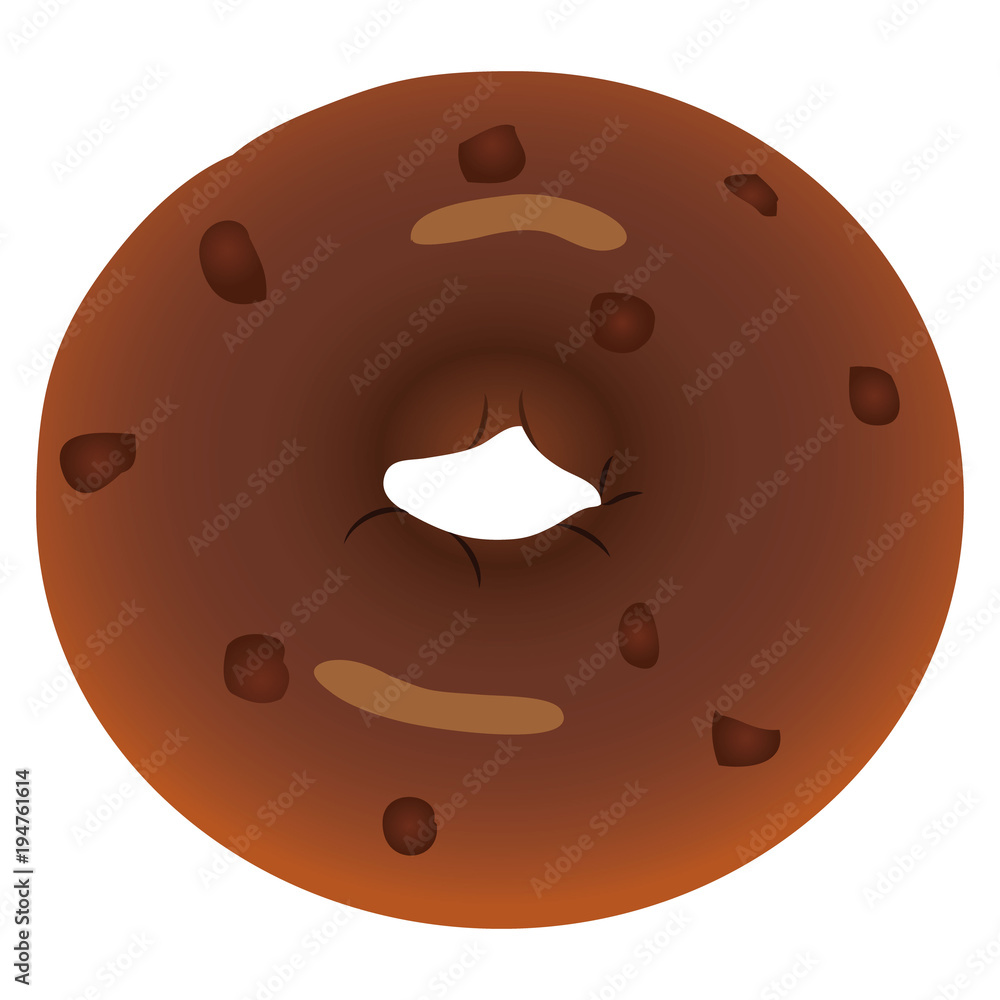 Fototapeta premium チョコレートベーグル