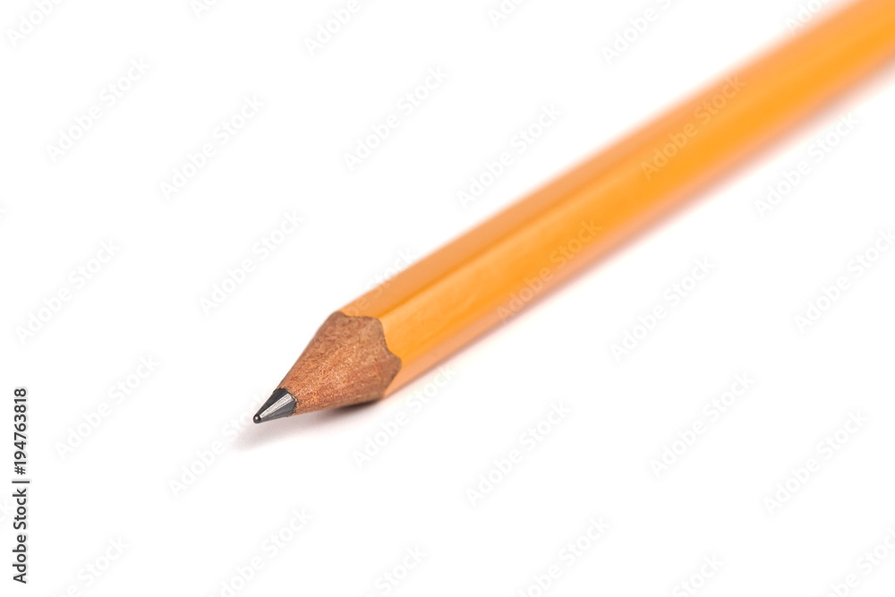 Amazing isolated pencil on pure white background. Amazing isolated pencil on pure white background.