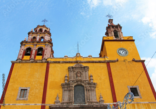 Obraz na płótnie Basílica Colegiata de Nuestra Señora de Guanajuato Mexico w salonie