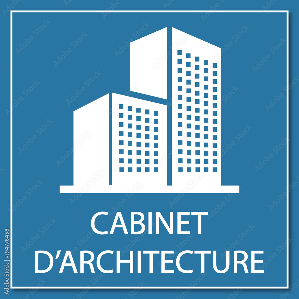 Logo cabinet d'architecture.