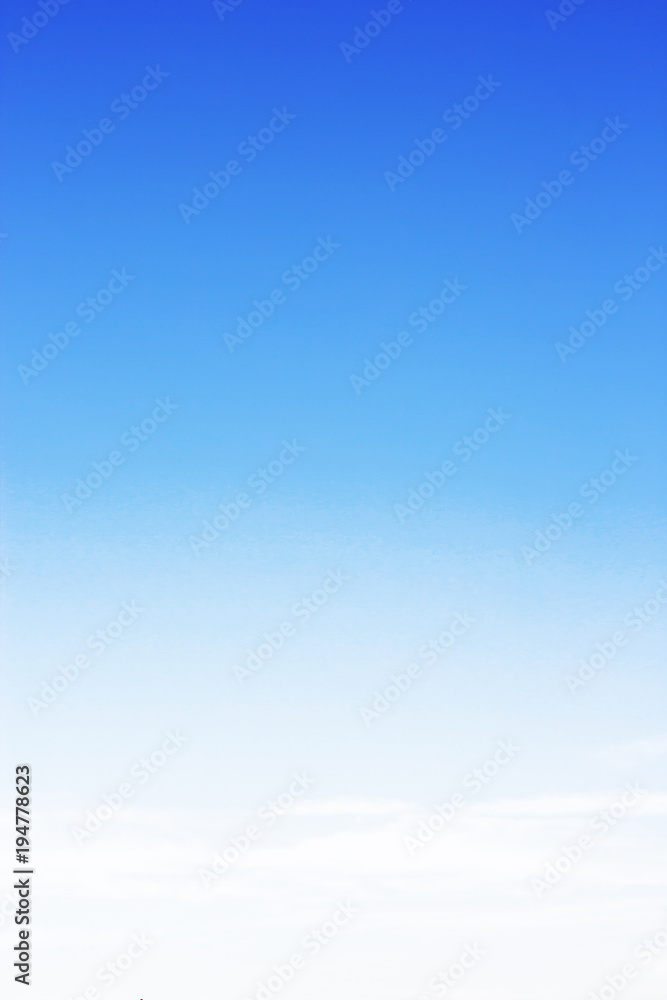 Blue sky background and white clouds soft focus, and copy space Blue sky background and white clouds soft focus, and copy space