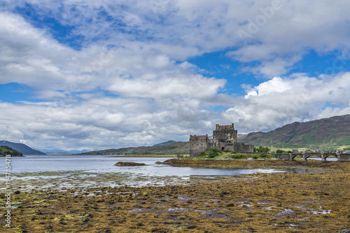 Eilean Donan castle in Scotland is the most famous scottish castle  Britain