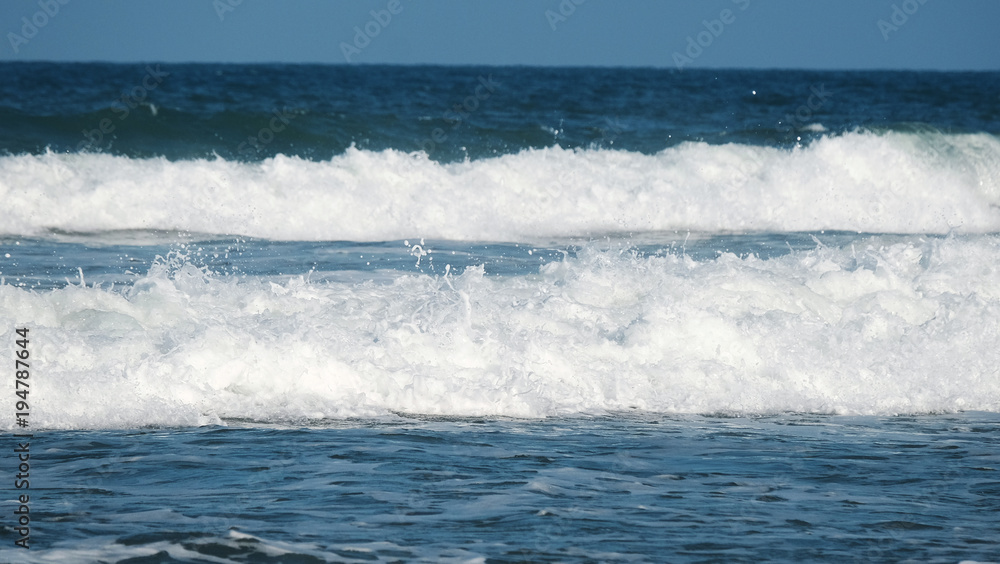 Beach background / A beach is a land alongside a body of water which consists of loose particles. The particles composing a beach are typically made from rock, such as sand, gravel, shingle, pebbles Beach background / A beach is a land alongside a body of water which consists of loose particles. The particles composing a beach are typically made from rock, such as sand, gravel, shingle, pebbles