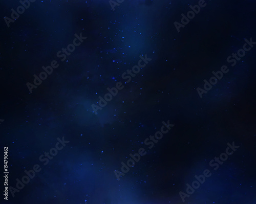Night sky with stars. Deep sky at night background.