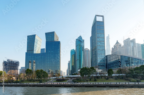 Skyscraper in Shanghai  China