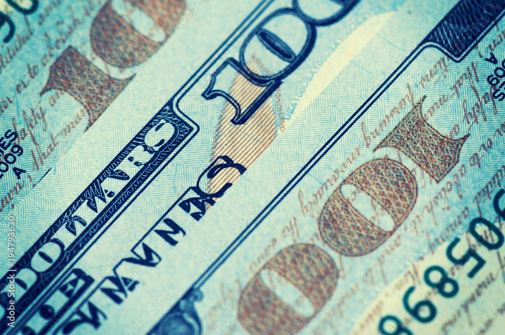 Obraz premium American dollars cash money background .