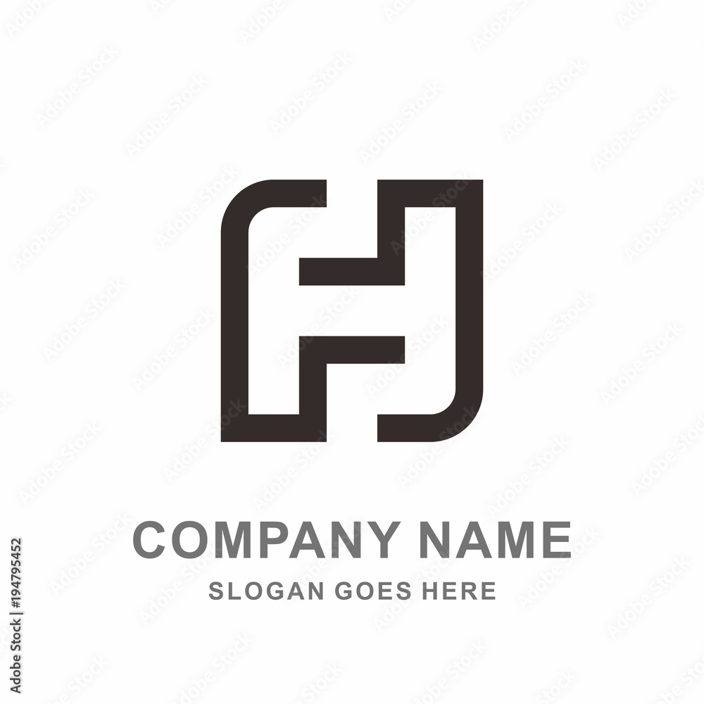 Monogram Letter H Geometric Infinity Square Architecture Interior Construction Business Company Stock Vector Logo Design Template Monogram Letter H Geometric Infinity Square Architecture Interior Construction Business Company Stock Vector Logo Design Template