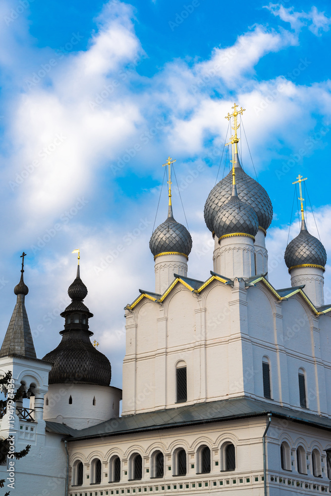 Assumption Cathedral of Kremlin in Rostov Veliky, Russia