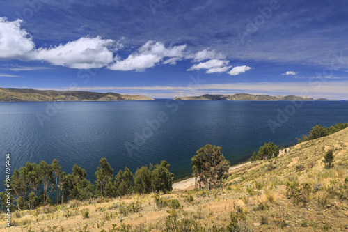 Island of the Moon  Isla de la Luna   Lake Titicaca  Bolivia