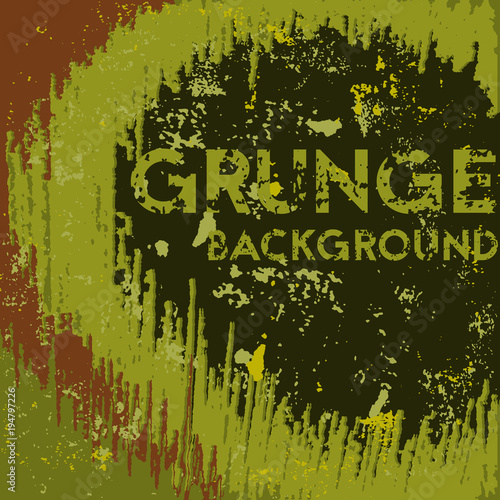 Grunge background for your text. Vector illustration.