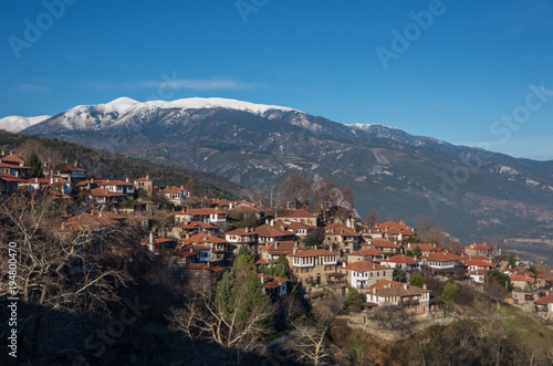 Palaios Panteleimonas Village in Leptokaria region Greece