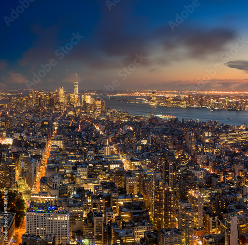 Night in New York City