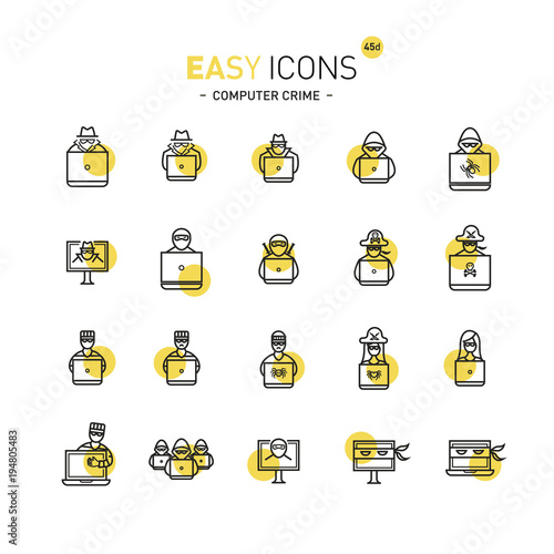 Easy icons 44d Computer crime