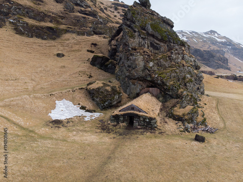 Icelandic winter landscape, from different locations, Iceland.