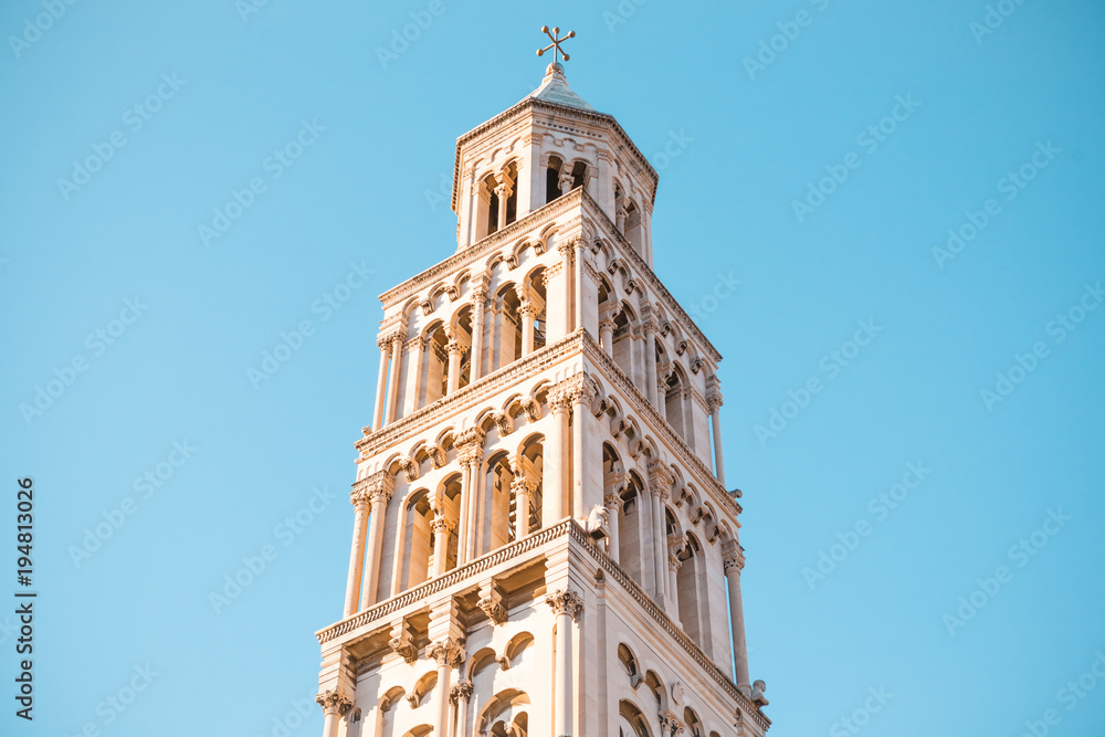 Ancient palace built for the Roman Emperor Diocletian - Split, Croatia