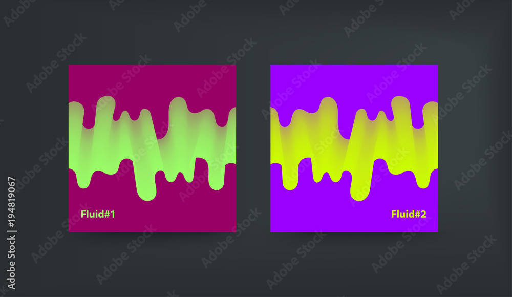 Cover design template. Abstract wavy background for banner, flyer and poster. Dynamic effect. Vector illustration. Can be used for advertising, marketing, presentation.