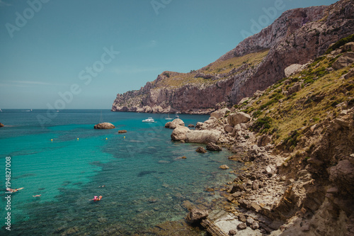 Formentor the coast of mallorca balearic islands