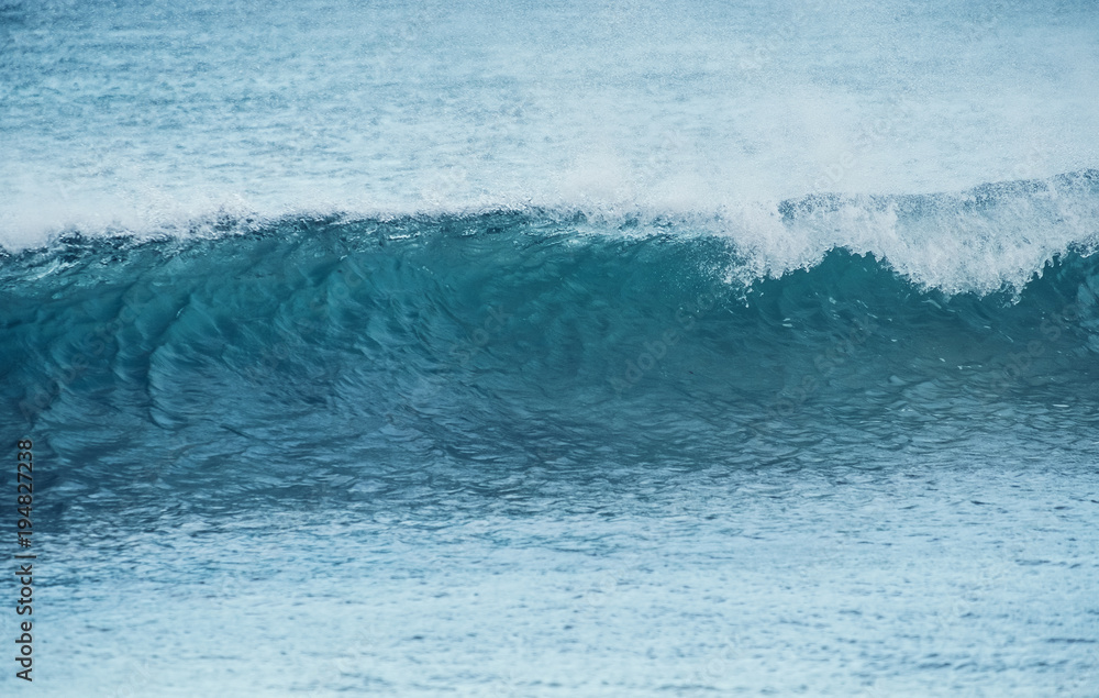 Fototapeta premium Wave as a background. Beautiful natural composition