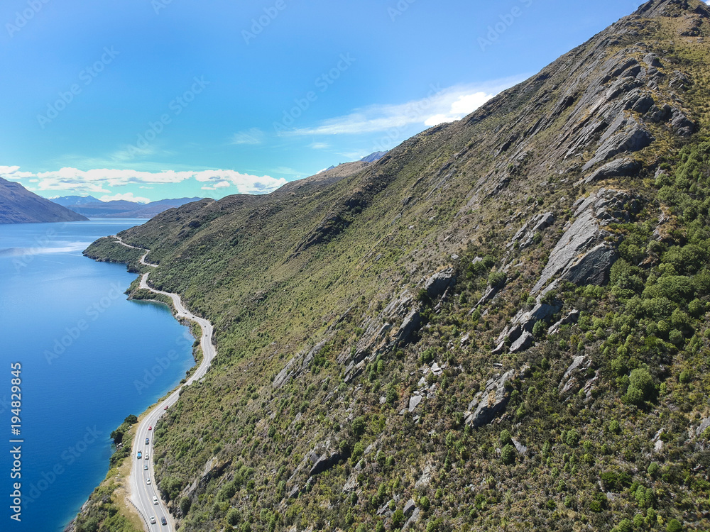 Fototapeta premium ニュージーランドの道