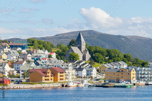 Nordlandet Church in Kristiansund, Norway. Its a parish church and it was completed in 1914. 