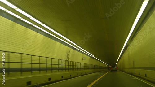 Driving in a Tunnel photo