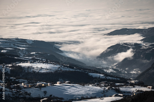 Nebbia in valle