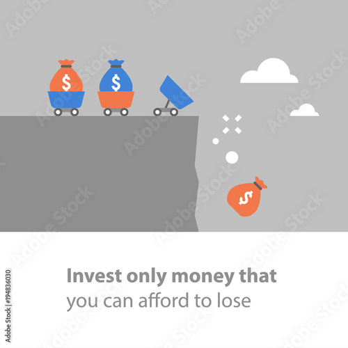 Money loss, investment precaution, risk assessment, financial debt, fund mismanagement, venture capital