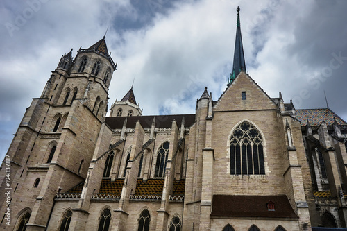 medieval Romanesque church of St. Michael in Dijon. photo