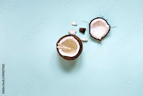 Coconut water in coconut