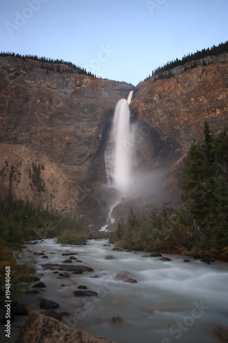 takakkaw falls, rocky mountains, canada