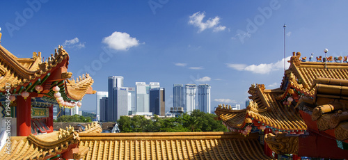 Photography Detail vom Chinesischen Tempel Kuala Lumpur