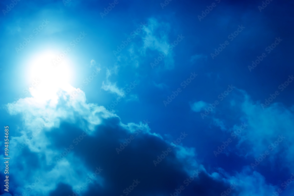 dark sky with sun dark sky with sun