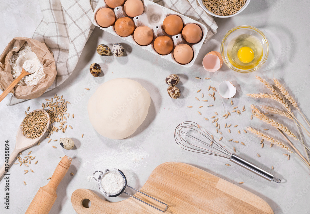 Natural ingredients for baking