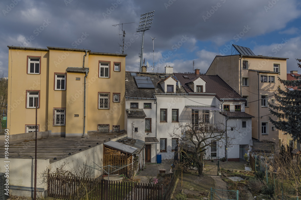 Houses with garden in Usti nad Labem city
