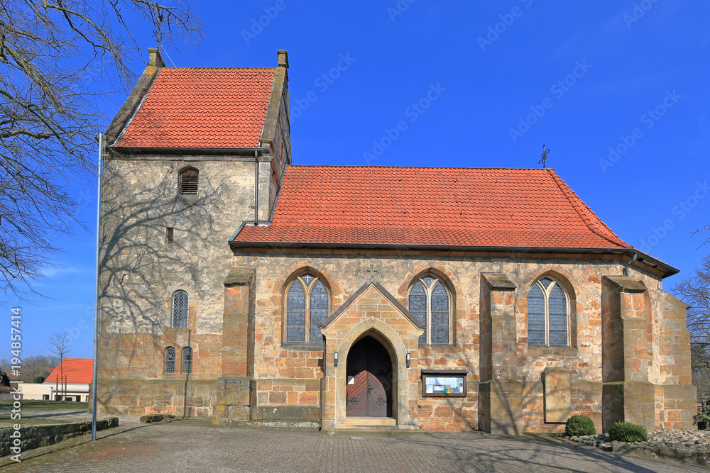 Fototapeta premium Kirche St Ludgerus in Elte bei Rheine