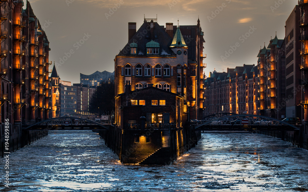 Fototapeta premium Speicherstadt Hamburg