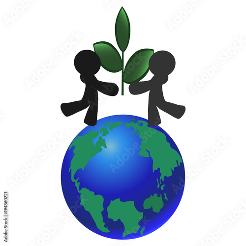 Ecology Concept Vector