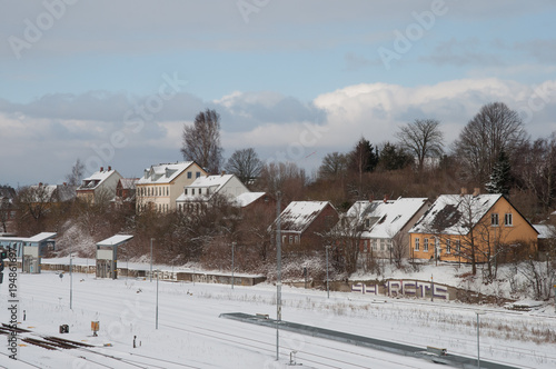 Snowy winter day in Denmark © Gestur