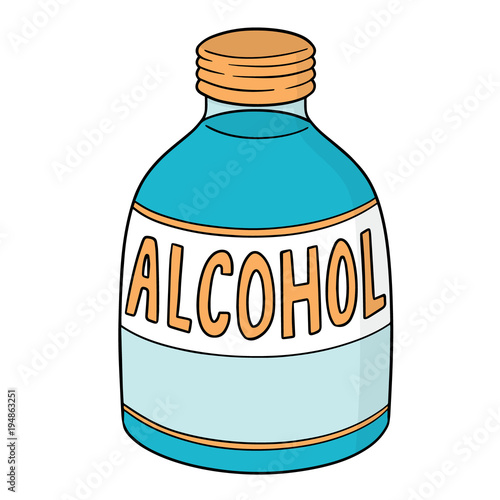 vector of medical alcohol