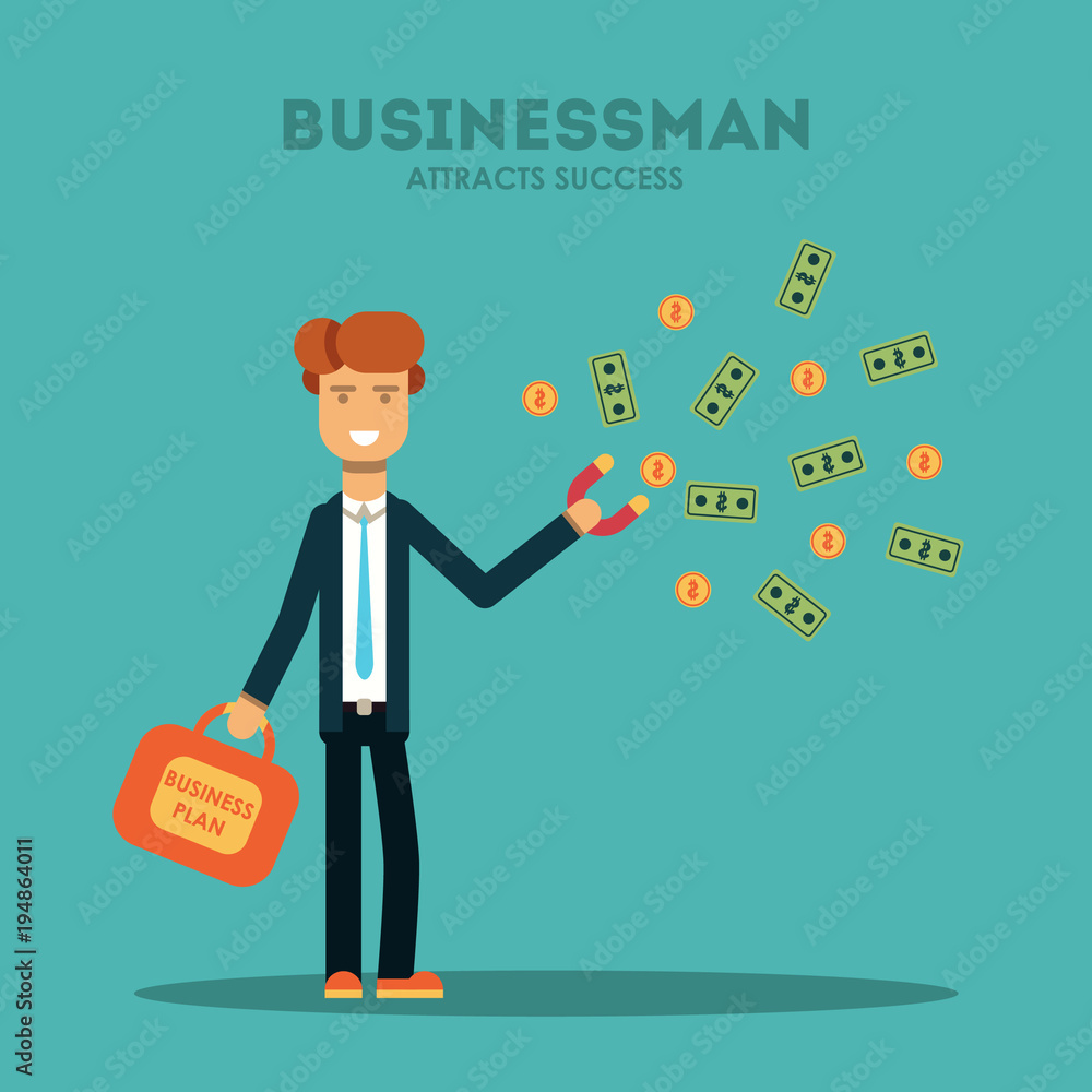 Business concept. Businessman. Business concept. Businessman.