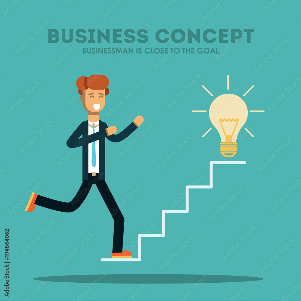Business concept. Businessman. Business concept. Businessman.