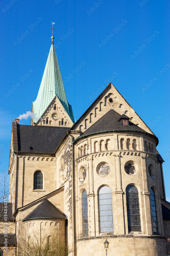 Die katholische Pfarrkirche St. Martinus in Westerholt (Herten), Nordrhein-Westfalen